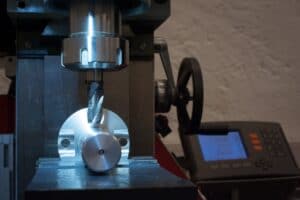 fraisage sur pièce d'aluminium